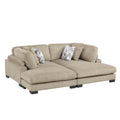  Manufacturer Color_Brown -- Tinley 9555BRW*2VC 2 pc Chaises IMAGE 1
