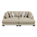  Manufacturer Color_Brown -- Tinley 9555BRW*2VC 2 pc Chaises IMAGE 2