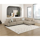  Manufacturer Color_Brown -- Tinley 9555BRW*42CR2AC 4 pc Modular Sectional IMAGE 18