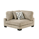  Manufacturer Color_Brown -- Tinley 9555BRW*42CR2AC 4 pc Modular Sectional IMAGE 3