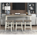  Homelegance Caspian 5687WTT-364P 4 pc Pack Counter Height Set IMAGE 8