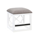  Homelegance Salina 4998WHT 3 pc Pack Desks with Stool Set IMAGE 11