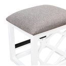  Homelegance Salina 4998WHT 3 pc Pack Desks with Stool Set IMAGE 13