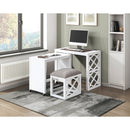 Homelegance Salina 4998WHT 3 pc Pack Desks with Stool Set IMAGE 17