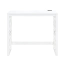  Homelegance Salina 4998WHT 3 pc Pack Desks with Stool Set IMAGE 6