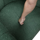  Manufacturer Color_Green -- Delaney 1260GN Swivel Chair with Ottoman IMAGE 10