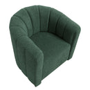  Manufacturer Color_Green -- Delaney 1260GN Swivel Chair with Ottoman IMAGE 6