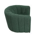  Manufacturer Color_Green -- Delaney 1260GN Swivel Chair with Ottoman IMAGE 7