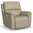 Flexsteel Henry 1041-53P5-94680 Power Recliner - Beige - Maison Elegance Furniture LLC