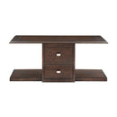  Homelegance Claremore 3500-30 Cocktail Table with two Ottomans IMAGE 4