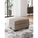  Manufacturer Color_Mocha -- Benchcraft Olten Fabric Ottoman IMAGE 5