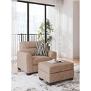 Manufacturer Color_Mocha -- Benchcraft Olten Fabric Ottoman IMAGE 6