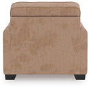  Manufacturer Color_Mocha -- Benchcraft Olten Stationary Fabric Chair IMAGE 4
