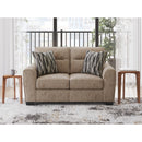  Manufacturer Color_Mocha -- Benchcraft Olten Stationary Fabric Loveseat IMAGE 5