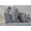 Manufacturer Color_Salt and Pepper -- Signature Design by Ashley ModMax II Power Reclining Fabric 5 pc Sectional IMAGE 3