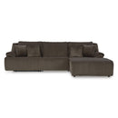  Manufacturer Color_Chocolate -- Signature Design by Ashley Top Tier Reclining Fabric Sofa IMAGE 1