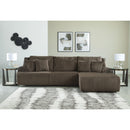  Manufacturer Color_Chocolate -- Signature Design by Ashley Top Tier Reclining Fabric Sofa IMAGE 2