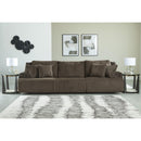  Manufacturer Color_Chocolate -- Signature Design by Ashley Top Tier Reclining Fabric Sofa IMAGE 2