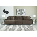  Manufacturer Color_Chocolate -- Signature Design by Ashley Top Tier Reclining Fabric Sofa IMAGE 3