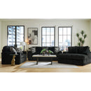  Manufacturer Color_Onyx -- Signature Design by Ashley Midnight Madness Stationary Fabric Sofa IMAGE 16