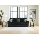  Manufacturer Color_Onyx -- Signature Design by Ashley Midnight Madness Stationary Fabric Sofa IMAGE 4