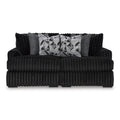  Manufacturer Color_Onyx -- Signature Design by Ashley Midnight Madness Fabric Chaise IMAGE 1