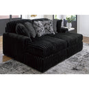  Manufacturer Color_Onyx -- Signature Design by Ashley Midnight Madness Fabric Chaise IMAGE 3