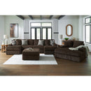  Manufacturer Color_Chocolate -- Midnight-Madness 9810408 Oversized Accent Ottoman IMAGE 6