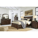  Size_Queen -- Millennium Porter Queen Sleigh Bed with Storage IMAGE 7