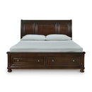  Size_California King -- Porter B697B47 California King Sleigh Storage Bed IMAGE 2