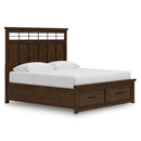  Size_California King -- Taffenbrook B849B5 California King Panel Storage Bed IMAGE 1