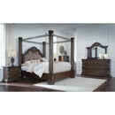  Size_California King  --  Maylee B947B11 California King Canopy Bed IMAGE 14
