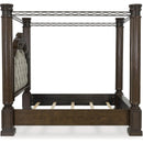 Size_Queen -- Maylee B947B8 Queen Canopy Bed IMAGE 3
