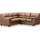  Manufacturer Color_Caramel -- Signature Design by Ashley WillowBend Leather Look 2 pc Sectional IMAGE 1