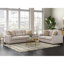 Manufacturer Color_Stone -- Signature Design by Ashley Larimer Stationary Fabric Loveseat IMAGE 7