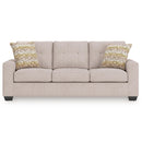  Manufacturer Color_Stone -- Signature Design by Ashley Larimer Stationary Fabric Sofa IMAGE 2