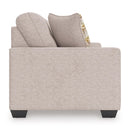  Manufacturer Color_Stone -- Signature Design by Ashley Larimer Stationary Fabric Sofa IMAGE 3