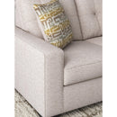  Manufacturer Color_Stone -- Signature Design by Ashley Larimer Stationary Fabric Sofa IMAGE 6