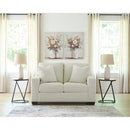  Manufacturer Color_Ivory -- Signature Design by Ashley Greenbriar Stationary Fabric Loveseat IMAGE 4