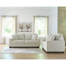  Manufacturer Color_Ivory -- Signature Design by Ashley Greenbriar Stationary Fabric Sofa IMAGE 5