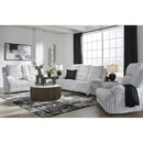  Manufacturer Color_Alloy -- Signature Design by Ashley Falls Fabric Recliner with Wall Recline IMAGE 10