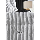  Manufacturer Color_Alloy -- Signature Design by Ashley Falls Fabric Recliner with Wall Recline IMAGE 7
