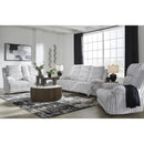  Manufacturer Color_Alloy -- Signature Design by Ashley Falls Fabric Recliner with Wall Recline IMAGE 8