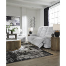 Manufacturer Color_Alloy -- Signature Design by Ashley Falls Power Reclining Fabric Loveseat with Console IMAGE 10