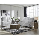  Manufacturer Color_Alloy -- Signature Design by Ashley Falls Power Reclining Fabric Loveseat with Console IMAGE 13