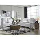  Manufacturer Color_Alloy -- Signature Design by Ashley Falls Power Reclining Fabric Loveseat with Console IMAGE 20