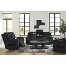  Manufacturer Color_Black -- Signature Design by Ashley Forest Lake Power Fabric Recliner IMAGE 16