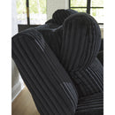  Manufacturer Color_Black -- Signature Design by Ashley Forest Lake Power Fabric Recliner IMAGE 8