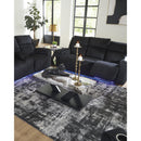  Manufacturer Color_Black -- Signature Design by Ashley Forest Lake Power Reclining Fabric Sofa IMAGE 14