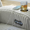  Manufacturer Color_Alloy -- Forest Lake PC6420315 Power Reclining Sofa with Adjustable Headrest IMAGE 12